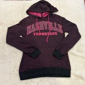 Nashville, Tennessee Hooded Sweatshirt Sz XL